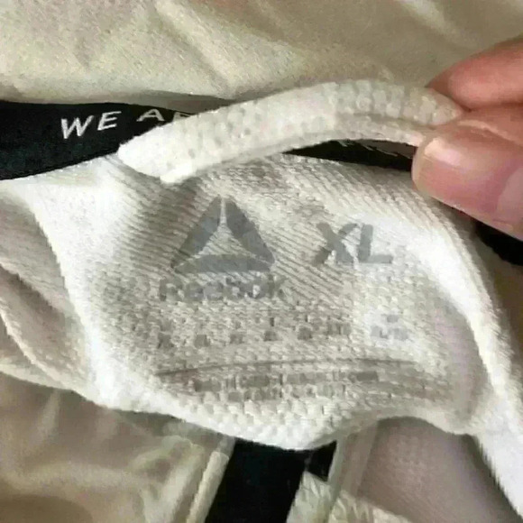 REEBOK UFC domink reyes walkout white hoodie MENS XL - Picture 8 of 8